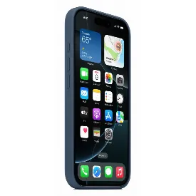 Чехол Apple iPhone 16 Pro Max Silicone Case Denim, синий